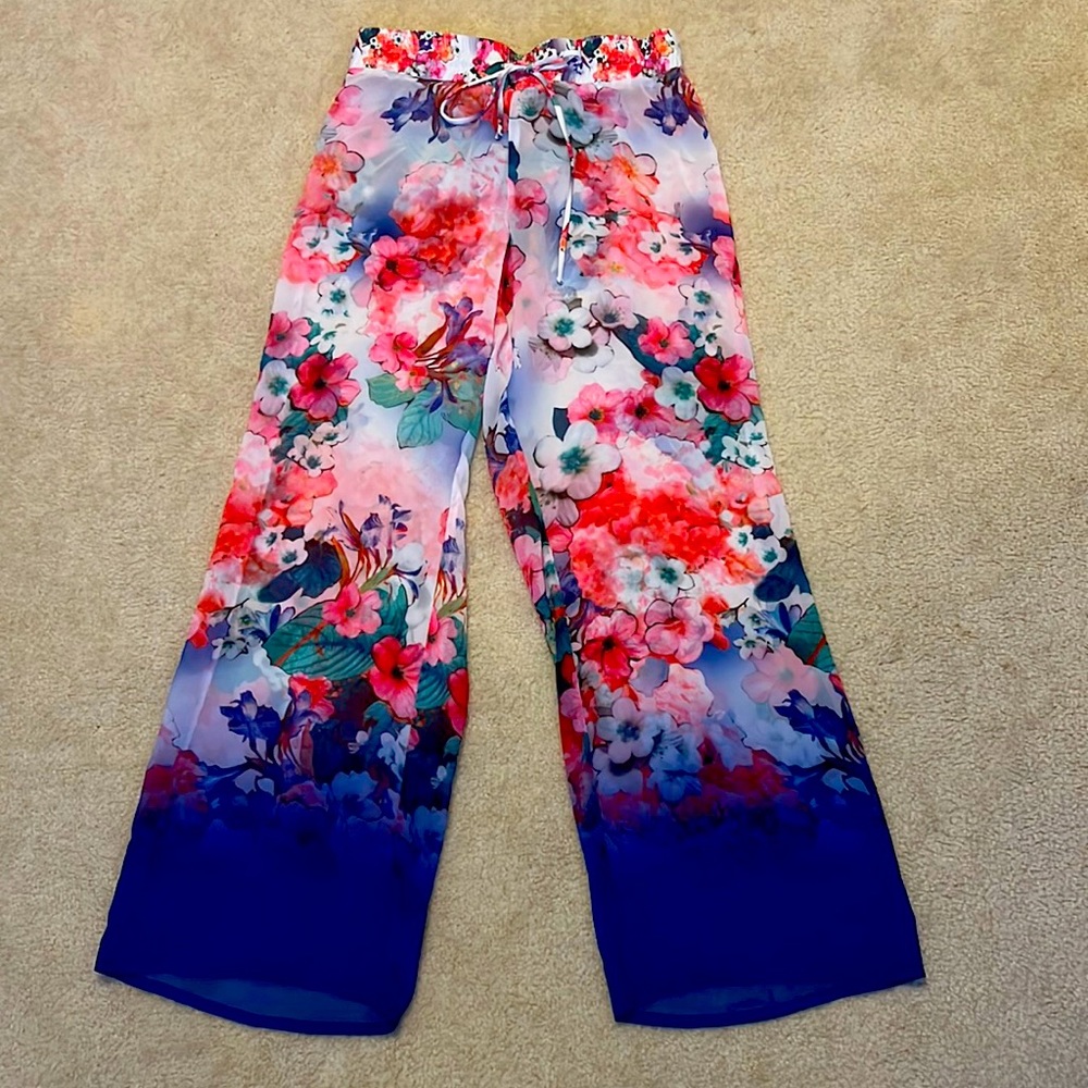 Nanette Lepore Swim wide leg pants coverup